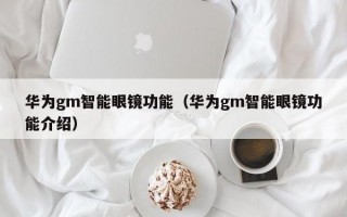 华为gm智能眼镜功能（华为gm智能眼镜功能介绍）